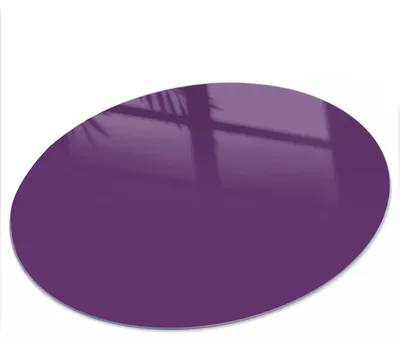 Produktbild von Bedruckte Glas Tischplatte fi60 cm – Glas Tischplatte Küche – Tischplatte aus Sicherheitsglas – Glasplatte für Küchentisch – Moderne Tischplatte Glas – Dekorative Glastischplatte – Pflegeleichte Tischplatte Küche – Kräftiges Lila, KI-generiertes Bild