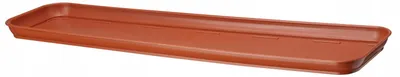 Produktbild von Form-Plastic Venus Balkonkasten-Untersetzer Matt Eco Terrakotta