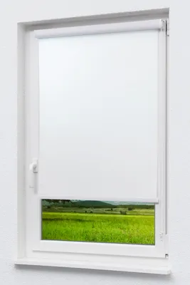 Produktbild von Lysel Outlet - Kassettenrollo Tageslicht Reinweiß, (B x H) 60cm x 175cm in weiß/reinweiß