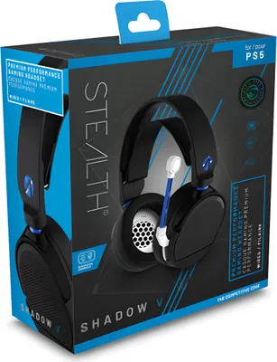 Produktbild von Stealth Playstation 5 Stereo-Gaming-Headset Shadow V Schwarz