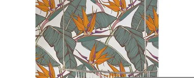 Produktbild von Coloray Fototapete 104x70 cm Vlies-Fototapete - Paradies-Blumen