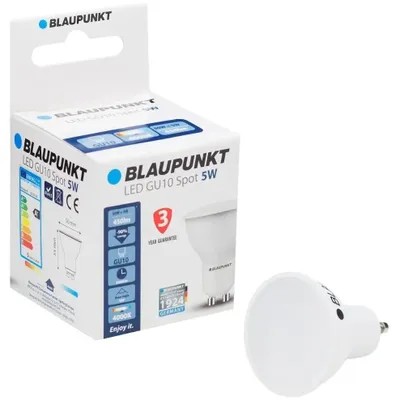 Zdjęcie produktu dla Żarówka ledowa Blaupunkt GU10-5W-NW 5W metal biała