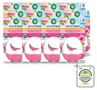 Zdjęcie produktu dla 12 sztuk dyfuzora zapachowego Air Wick Deco Sphere, zapach magnolii i kwiatu wiśni – 75 ml – zestaw ekonomiczny
