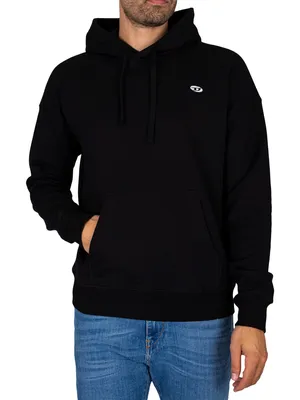 Produktbild von Diesel Herren S-Rob-Pullover-Hoodie, Schwarz L