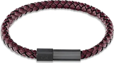 Produktbild von Calvin Klein - 35100045 - Armband - Herren - Leder - braun - 18,5cm