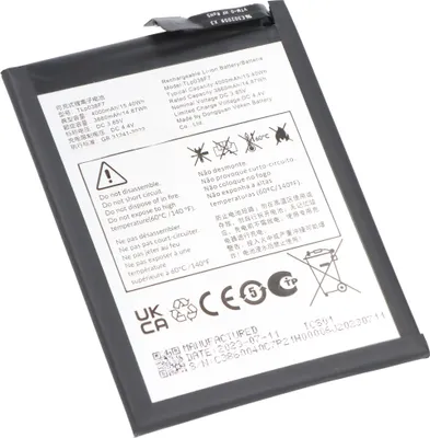 Produktbild von AccuCell Akku passend für TCL 50 LE – Li-Polymer, 3,85V, 4000mAh, 15,4Wh, eingebaut