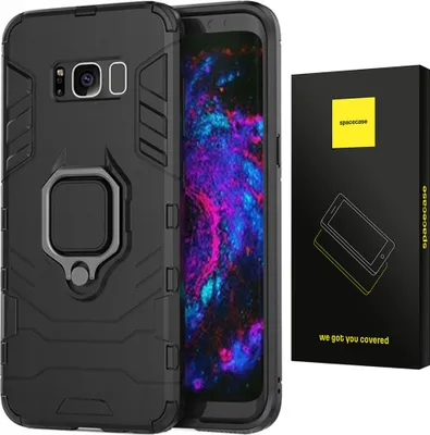 Immagine prodotto di SPACECASE Custodia protettiva X-ring per Galaxy S8 Nero