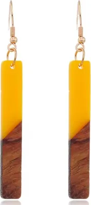 Produktbild von WO-32694 Ohrringe - Einzigartiger Schmuck in Gelb 2 KP32694