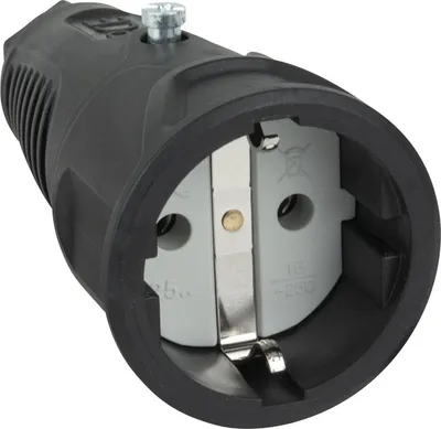 Produktbild von PCE Rubber Schuko Connector Female PCE - IP20