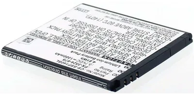 Produktbild von Akku für Simvalley PX-3524-675 Li-Ion 3,7 Volt 1300 mAh schwarz.