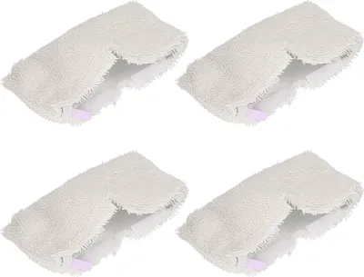 Zdjęcie produktu dla 4 szt. wymiennych nakładek z mikrofibry do mopa parowego Shark S3901 S3500 S3501