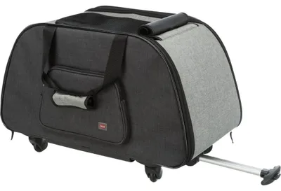 Produktbild von TRIXIE Trolley - schwarz/grau - 34 × 43 × 67 cm