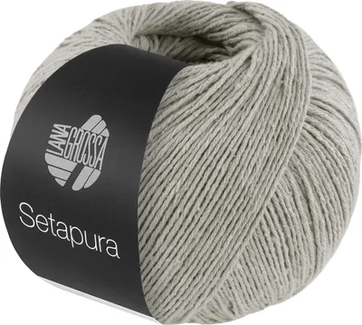 Produktbild von Lana Grossa - Setapura 0021 silbergrau