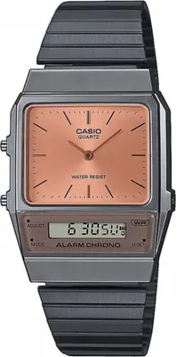 Produktbild von CASIO Vintage Dual Time AQ-800ECGG-4ADF Uni Uhr Rot Box