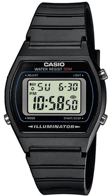 Produktbild von Casio Collection | Digitaluhr Multifunktionsalarm schwarz W-202-1AVEF