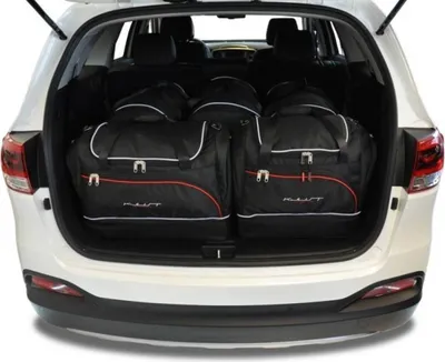 Produktbild von Kia Sorento 2014-2019 Kofferraumtaschen Set 5 Stk