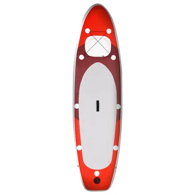Produktbild von SUP-Board-Set Inflatable Stand up Paddle Board SUP 330 x 76 x 10 cm (L x W x H) Rot