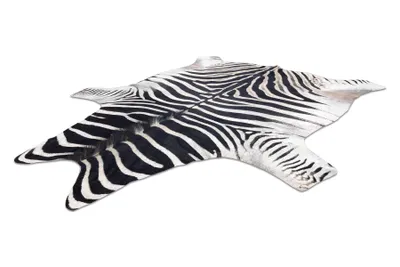 Zdjęcie produktu dla Dywan Sztuczna Skóra Bydlęca, Zebra G5128-1 Biało-czarna skórka wielokolorowy 100x150 cm