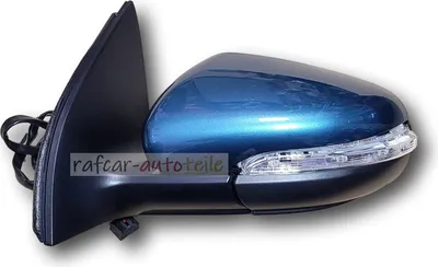 Produktbild von Außenspiegel Spiegel links elektrisch für VW GOLF VI 5K 2008 - gruen LC5Q
