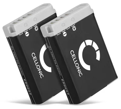 Image de CELLONIC 2x Batterie compatible avec Canon PowerShot G1x Mark III, NB-13L