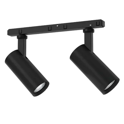 Imagen del producto de Foco magnético de carril, 2x10W LED, 3000K, color  – Milagro