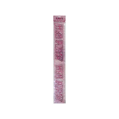 Produktbild von Unique Party - Glitzer - Fahne, Folie, Junggesellinnenabschied SG24783 (Einheitsgröße) (Pink)