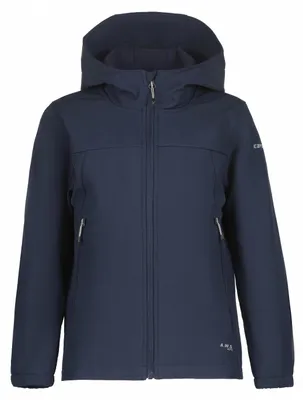 Produktbild von Icepeak Konan Jr Softshelljacke Kinder mit Kapuze, Farbe:Schwarz, Kinder Größen:140