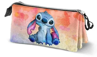 Produktbild von Karactermania Lilo & Stitch Triple 11x23x8 Cm Mäppchen Mehrfarbig  Mehrfarbig One Size