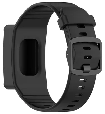 Produktbild von Für Whoop 4.0 Silikon Gehäuse Schutz Hülle mit integriertem Armband Schwarz