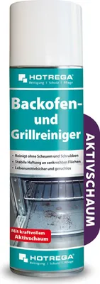 Produktbild von HOTREGA Backofen- und Grillreiniger Ofen und Grill mühelos reinigen Backofenspray Grill Reinigungsmittel 300ml