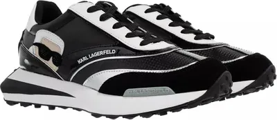 Image de Karl Lagerfeld ZONE Karl NFT Lo Lace Cuir noir Suède