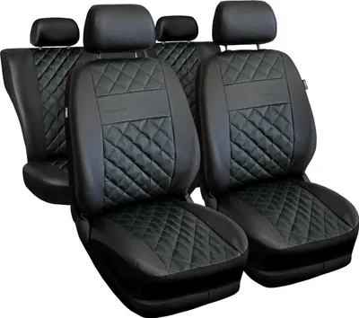 Produktbild von Auto Sitzbezüge PERFECT LINE Grün – Universal Schonbezüge Set