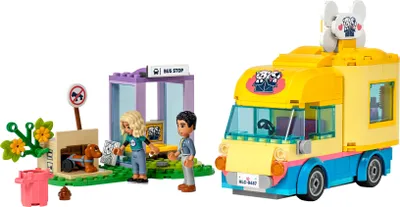 Produktbild von LEGO 41741 Friends Hunde-Rettungsvan, Tierrettung-Spielzeug-Van mit Haustieren und Mini-Puppen aus 2023, Tier-Spielzeug für Mädchen und Jungen ab 6 Jahren