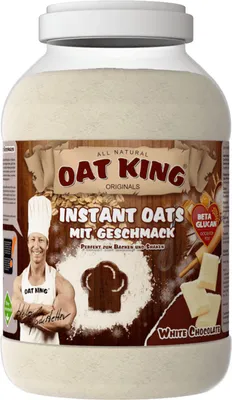 Produktbild von LSP Oat King Instant Flavoured Oats (4000g) White Chocolate - Funktionelle Lebensmittel - Superfoods
