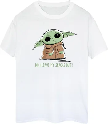 Produktbild von Star Wars - "The Mandalorian" T-Shirt für Damen BI45906 (XL) (Weiß)