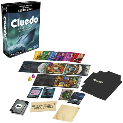 Image de Hasbro Cluedo Escape - Sabotage en haute mer jeu de société