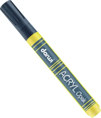 Produktbild von DARWI Acryl opak 3mm 6ML Ocker Gelb