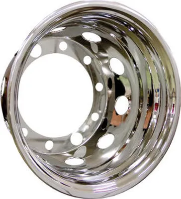 Produktbild von Felgenkappe Edelstahl Radblende Radkappe für die hintere Felge LKW 22.5" 300mm