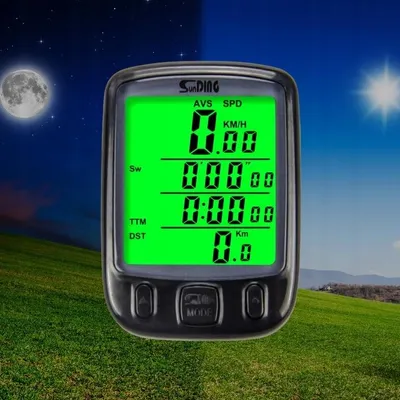 Zdjęcie produktu dla Licznik Rowerowy Przewodowy 28 Funkcji Lcd Do Roweru Prędkościomierz Ip68
