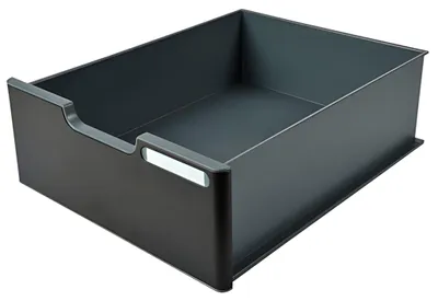 Immagine prodotto di Exacompta MODULODOC cassetto grande pannello frontale nero grigio scuro DIN A4+