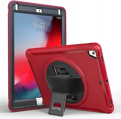 Obrázok produktu pre Puzdro pre iPad Air 2/Air 1/Pro 9,7" s otočným stojanom červené
