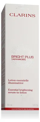 Zdjęcie produktu dla Clarins Bright Plus [Advanced], Balsam do twarzy, Kobiety, 150 ml, Skóra uniwersalna, Przeciw otępieniu, Rozjaśniający, Pouczający, Nawilżający, Butelka