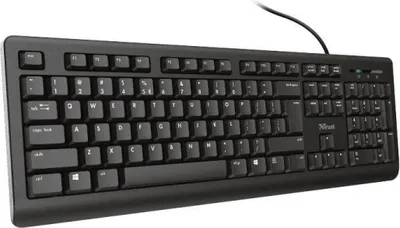 Produktbild von Tastatur Trust TK-150 Schwarz Qwerty Spanisch