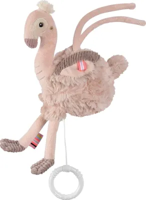 Produktbild von Mini-Spieluhr Flamingo - Kuscheltier & Einschlafhilfe