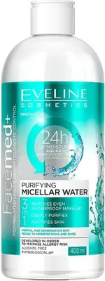 Produktbild von Eveline Cosmetics Facemed Purifying Micellar Water 400ml