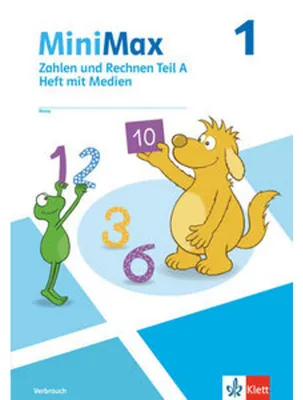 Produktbild von MiniMax 1. Zahlen und Rechnen Teil A - Verbrauchsmaterial mit Medien Klasse 1