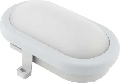 Produktbild von LED Ovalleuchte, 5,5 Watt, 450 Lumen, IP54, grau