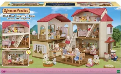 Produktbild von Sylvanian Families Stadthaus mit Dachzimmer, Haus, Spielhaus, Spielzeug, Kinder, 5708