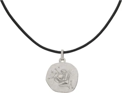 Produktbild von JuwelmaLux Sternzeichen Anhänger mit Lederkette 925 Silber Wassermann JL14-05-0061