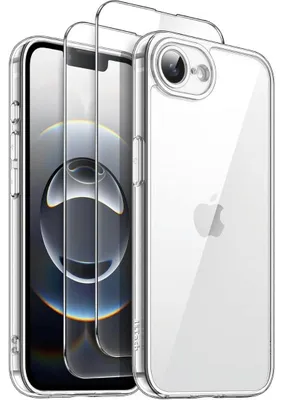 Produktbild von Hülle + 2X Schutzglas für Apple iPhone 17e Silikon Panzerfolie Full Screen Case